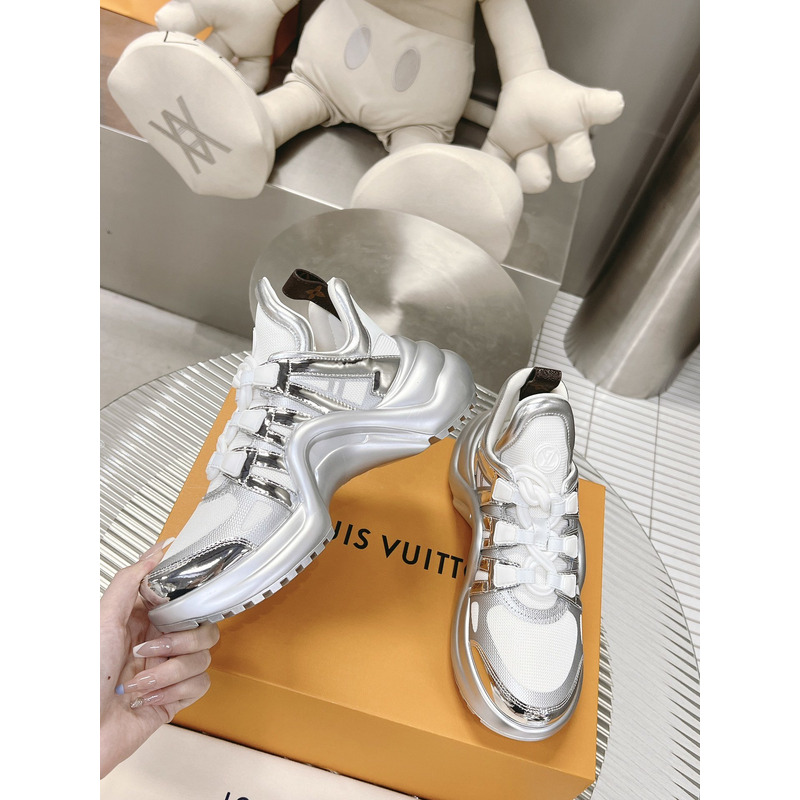 l**is V*t*n lv archlight trainers silver