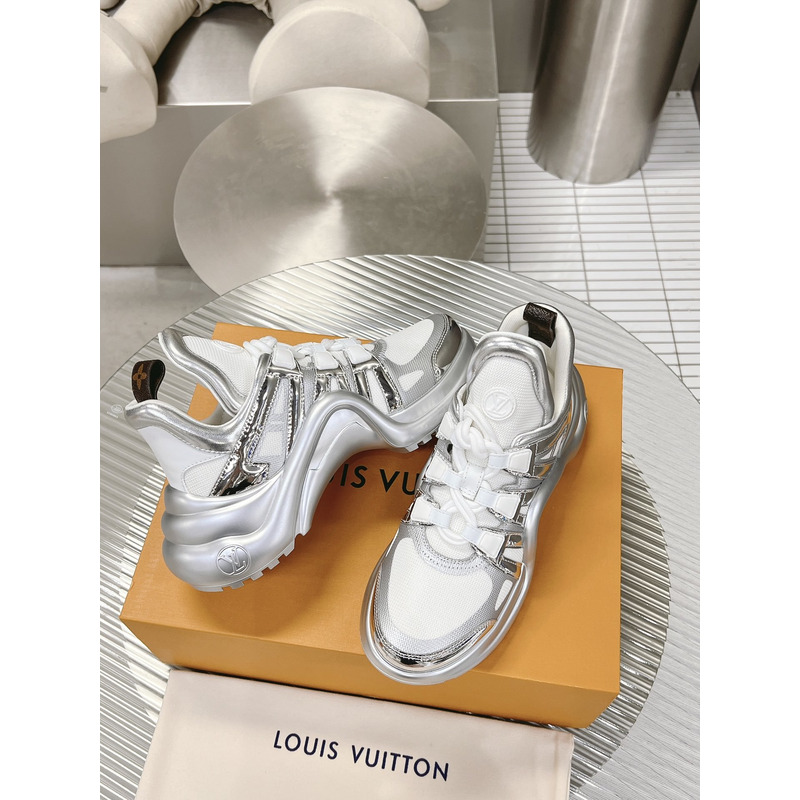 l**is V*t*n lv archlight trainers silver