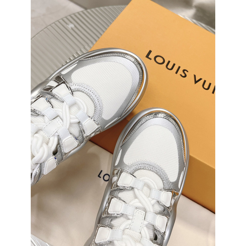 l**is V*t*n lv archlight trainers silver