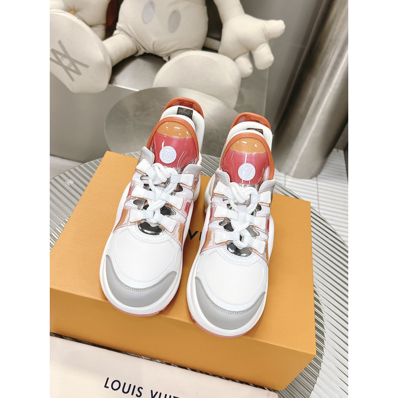 l**is V*t*n lv archlight trainers orange white