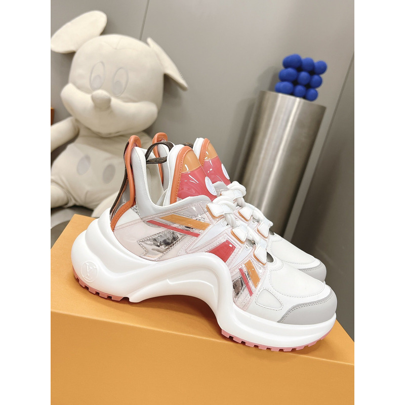 l**is V*t*n lv archlight trainers orange white