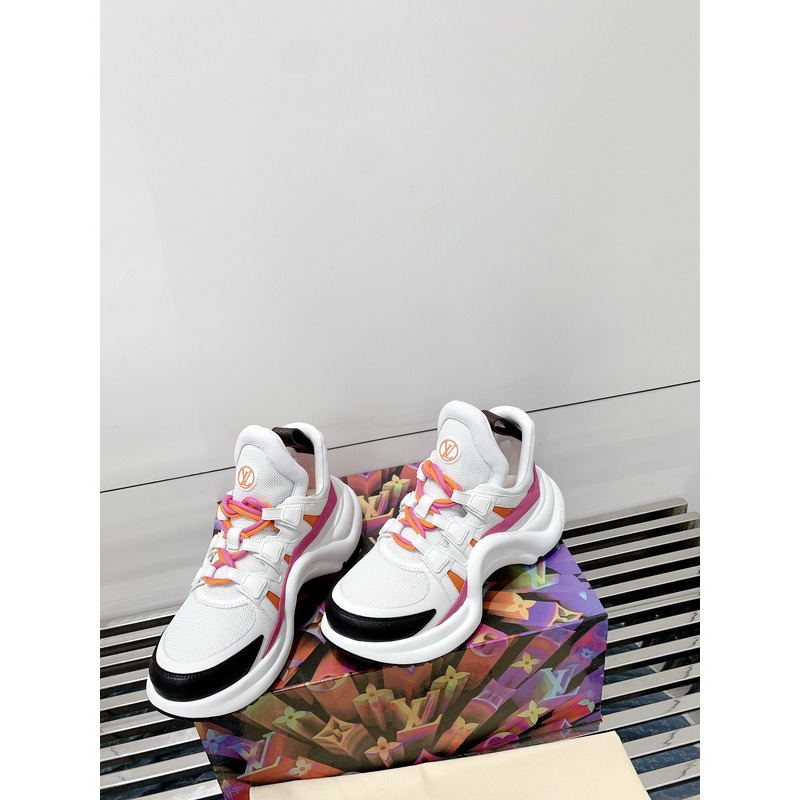 l**is V*t*n lv archlight trainers pink orange