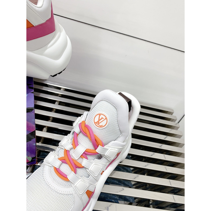 l**is V*t*n lv archlight trainers pink orange