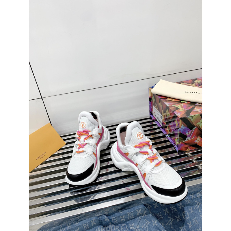 l**is V*t*n lv archlight trainers pink orange