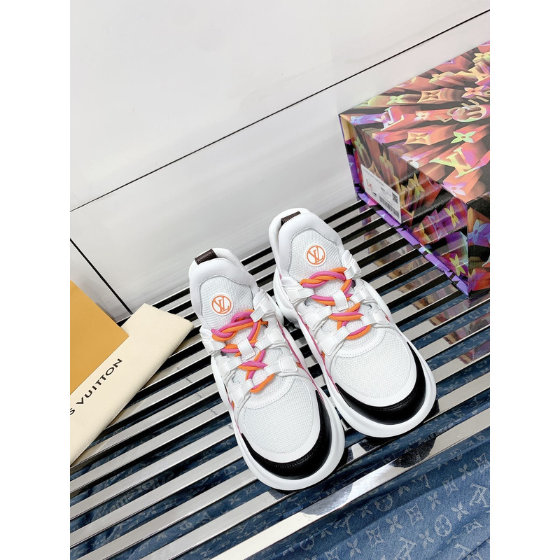 l**is V*t*n lv archlight trainers pink orange