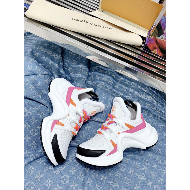 l**is V*t*n lv archlight trainers pink orange