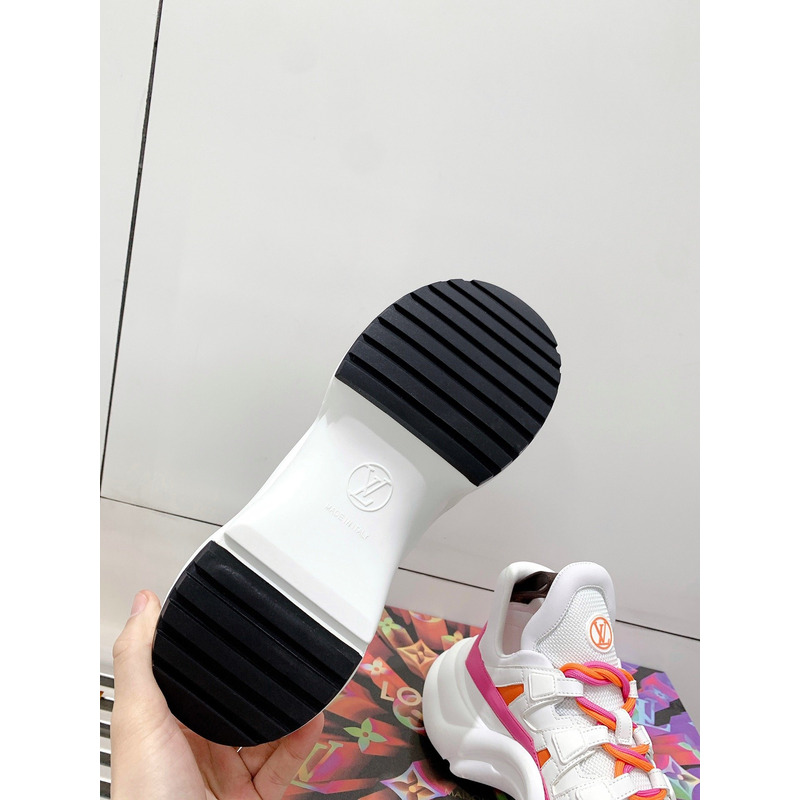 l**is V*t*n lv archlight trainers pink orange