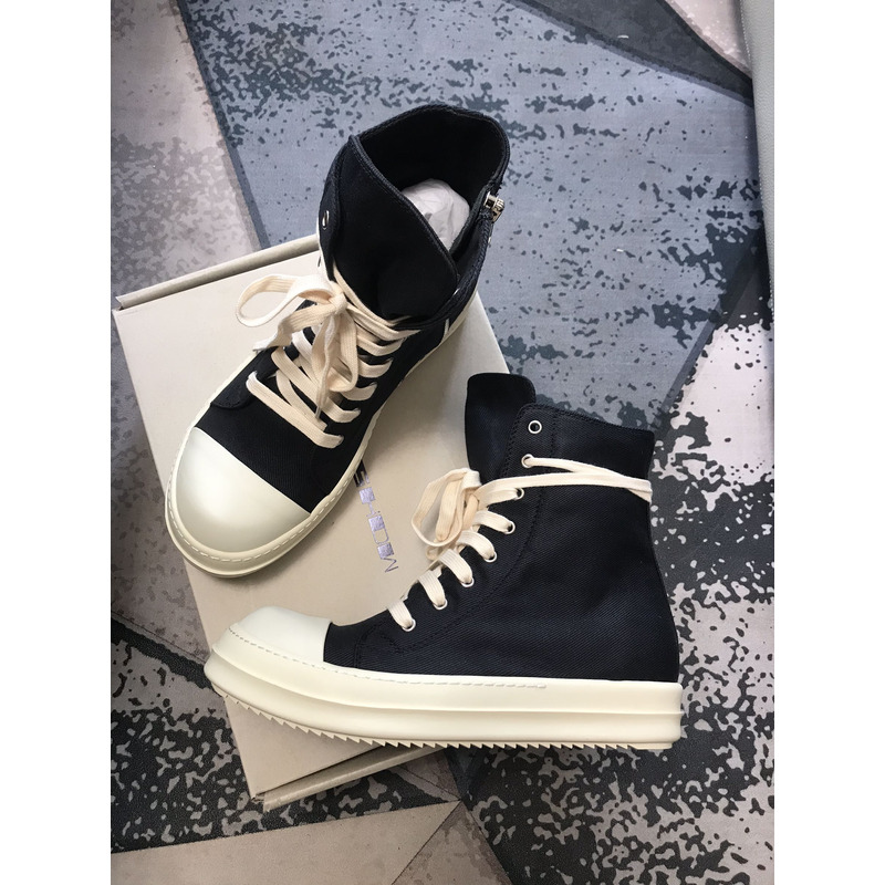 Rick Owens  Drkshdw Ramones Cargo Sneakers Black