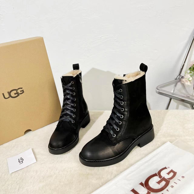 UGG Winter Combat Boots Black