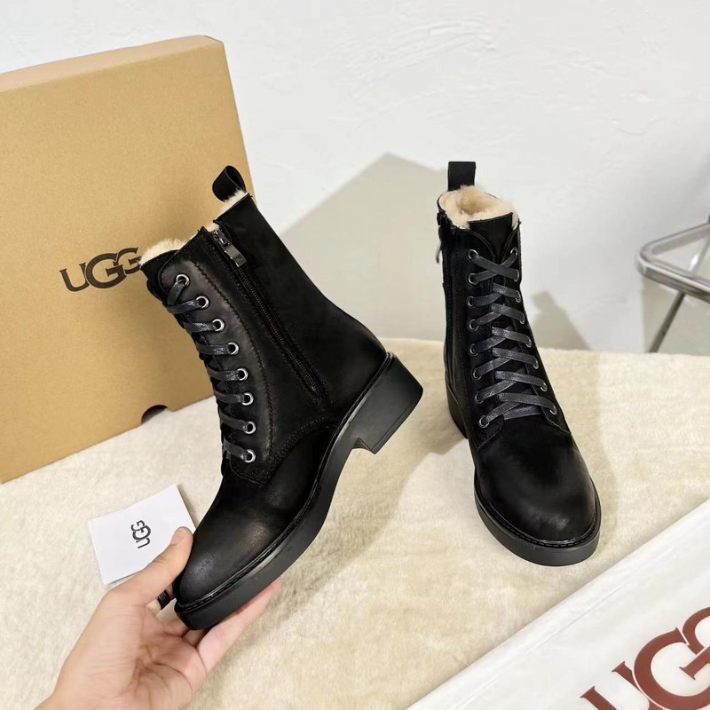 UGG Winter Combat Boots Black