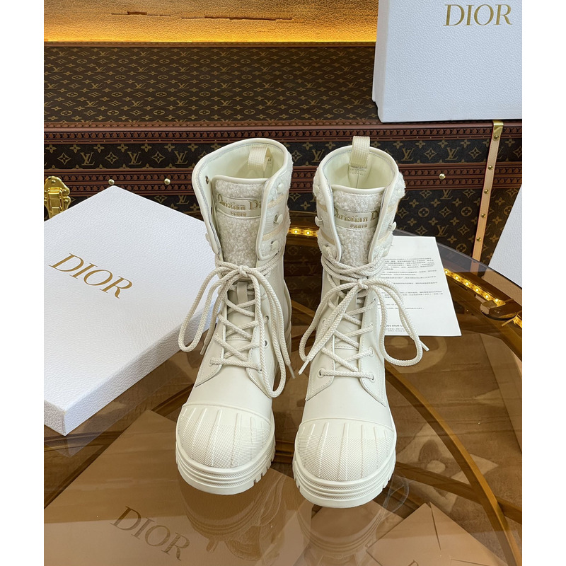 D*or d-major ankle boot white