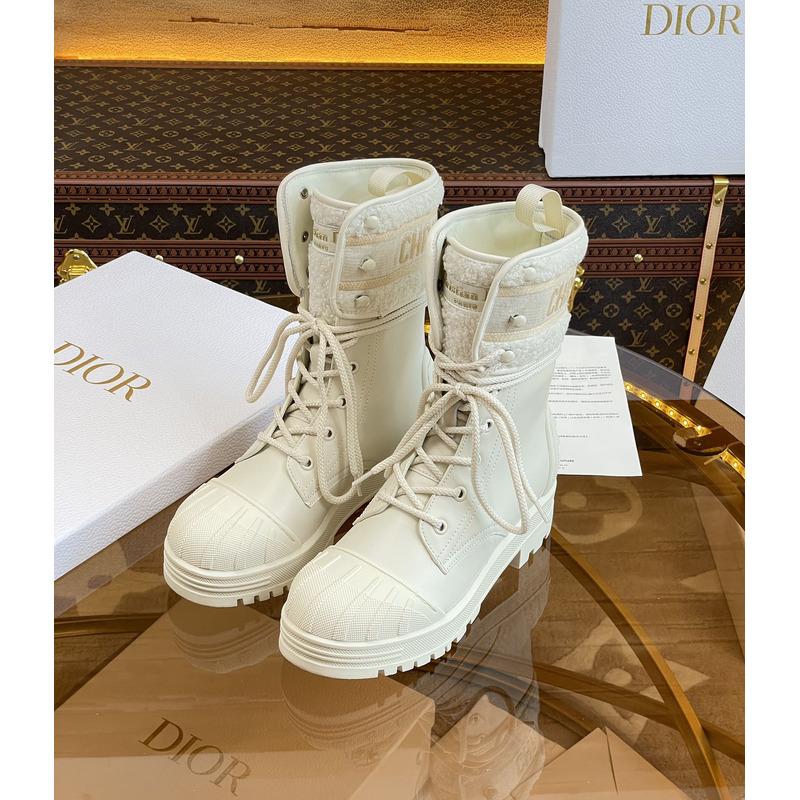 D*or d-major ankle boot white