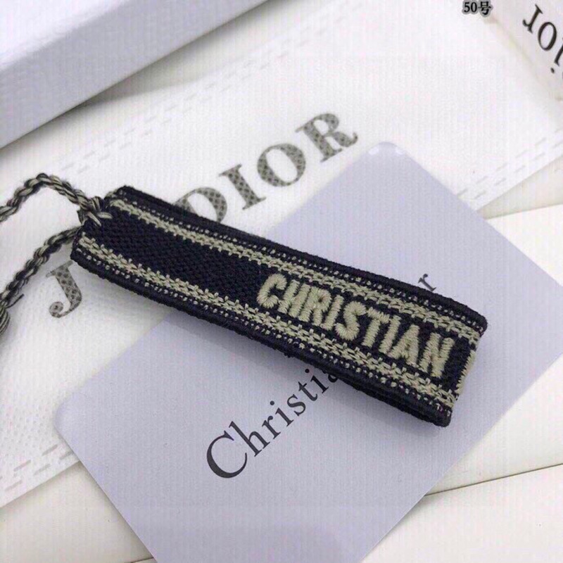 ch**an D*or j''aD*or cotton bracelet navy