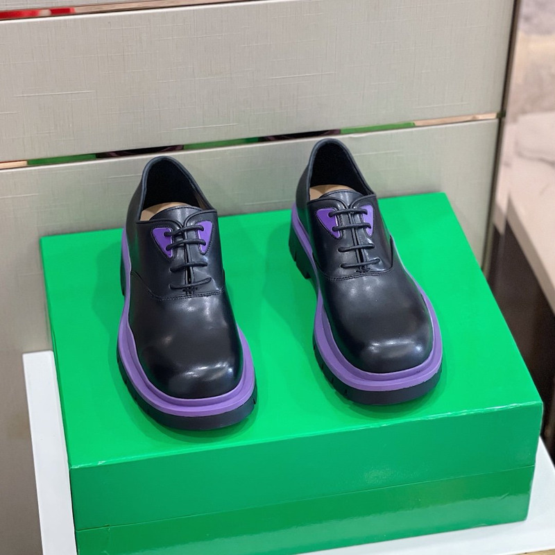 Bo*te*ga ve*ne*ta tire shoes black and purple