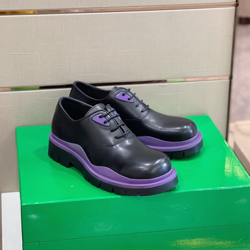 Bo*te*ga ve*ne*ta tire shoes black and purple