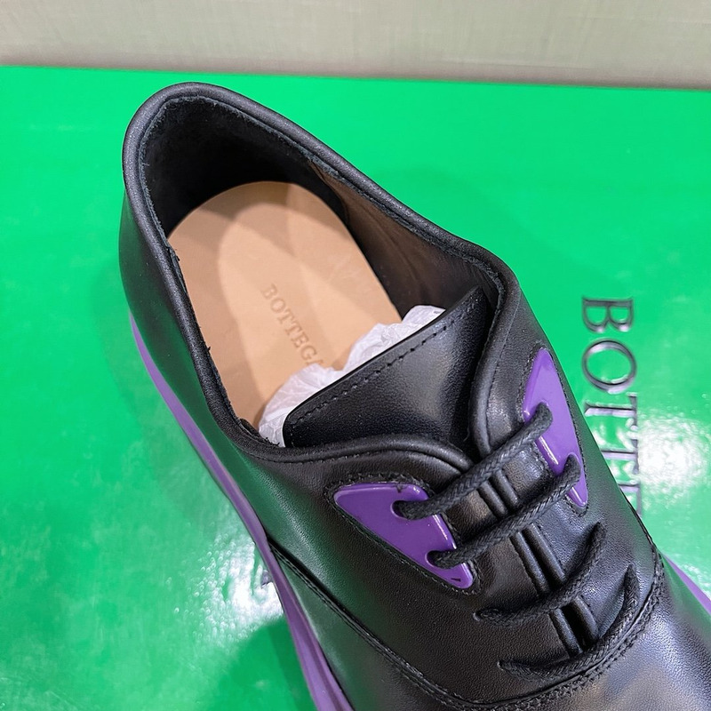 Bo*te*ga ve*ne*ta tire shoes black and purple