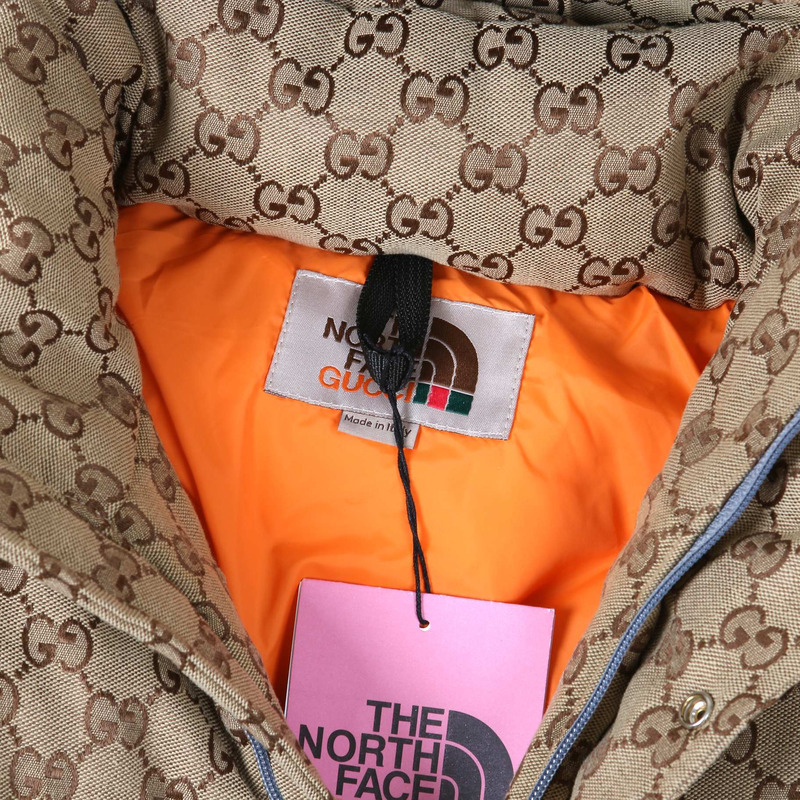 G*u*i x the north face bomber jacket