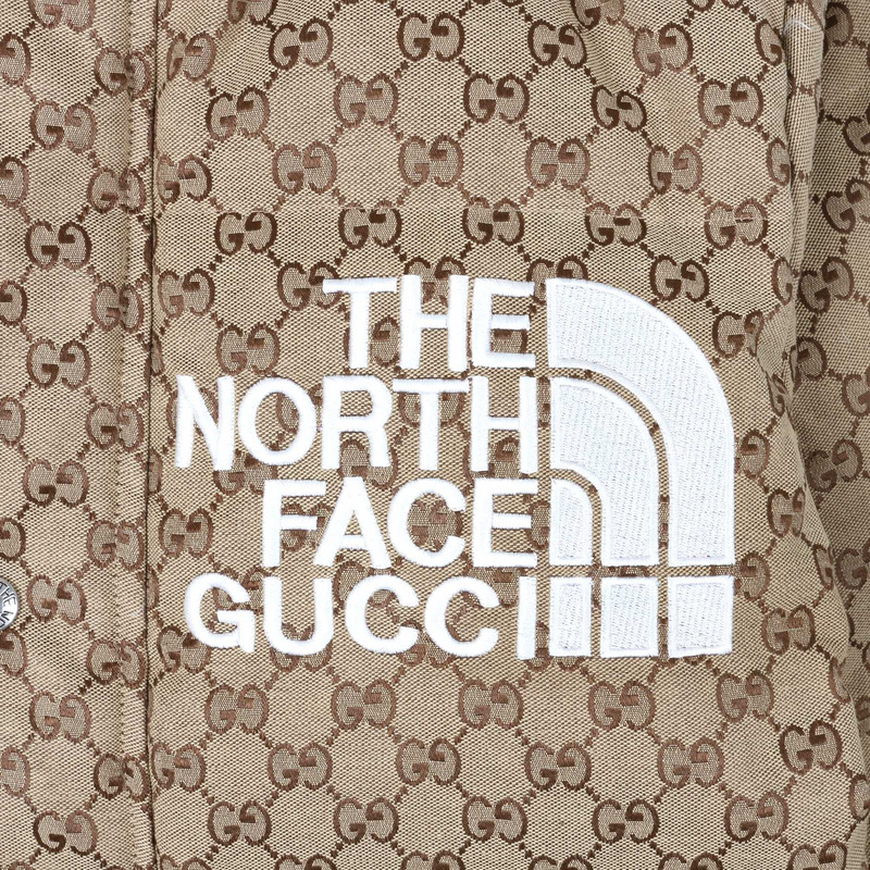 G*u*i x the north face bomber jacket