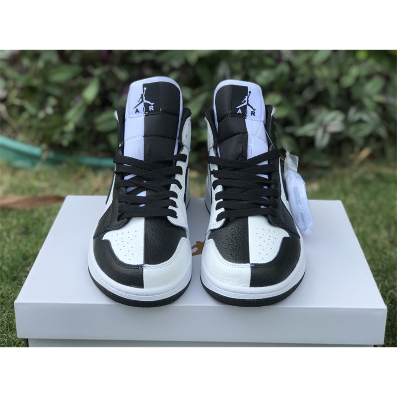 Jordan Air Jordan 1 mid Invert Black White Split