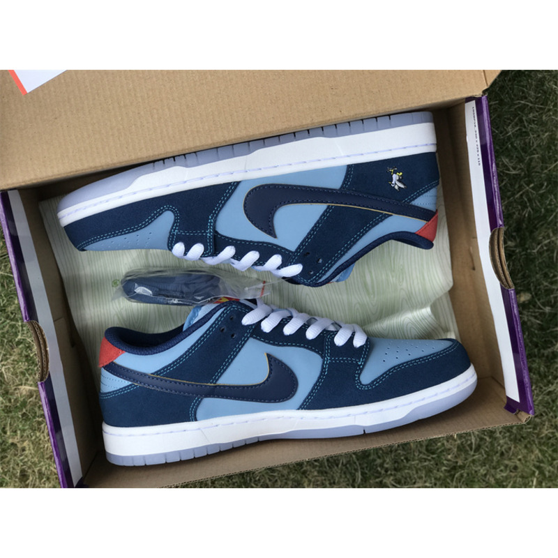 Nike Why So Sad? x Dunk Low SB ''The Predatory Bird'' in Navy