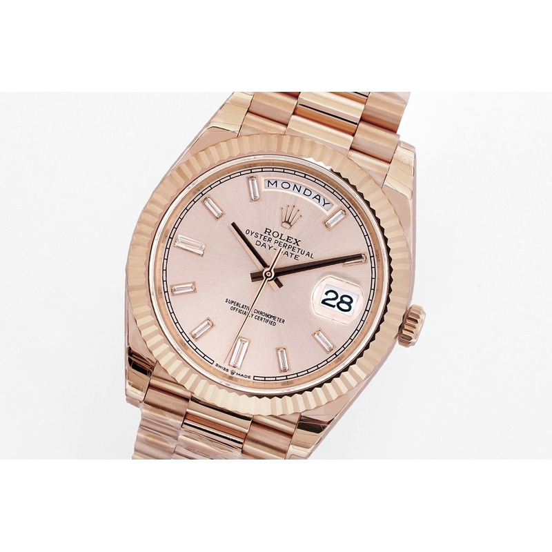 Rolex Day-Date Automatic 36mm Mens Oyster Bracelet Watch in Everose Gold