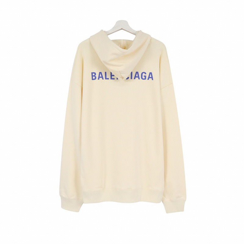 Ba*len*cia*ga medium fit hoodie chalk