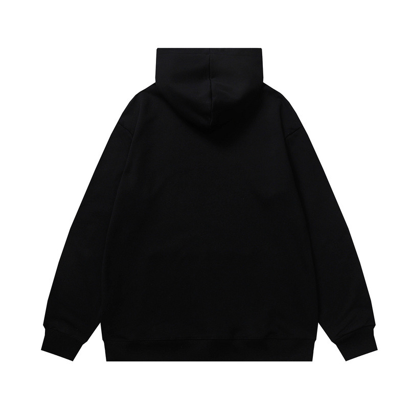 Ba*len*cia*ga bb pixel medium fit hoodie black