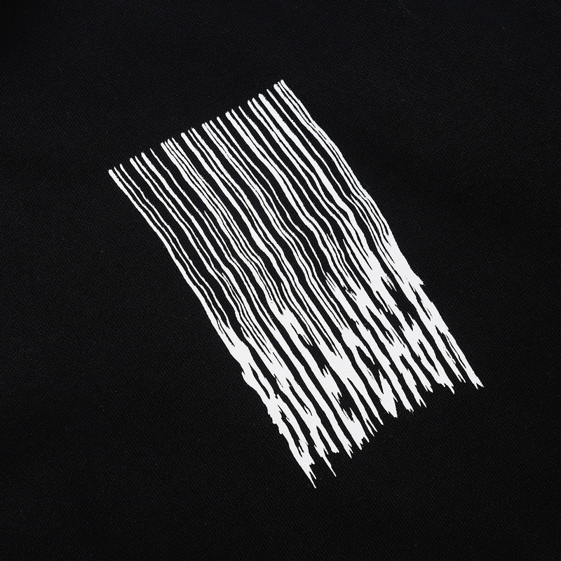 Ba*len*cia*ga medium fit barcode hoodie black