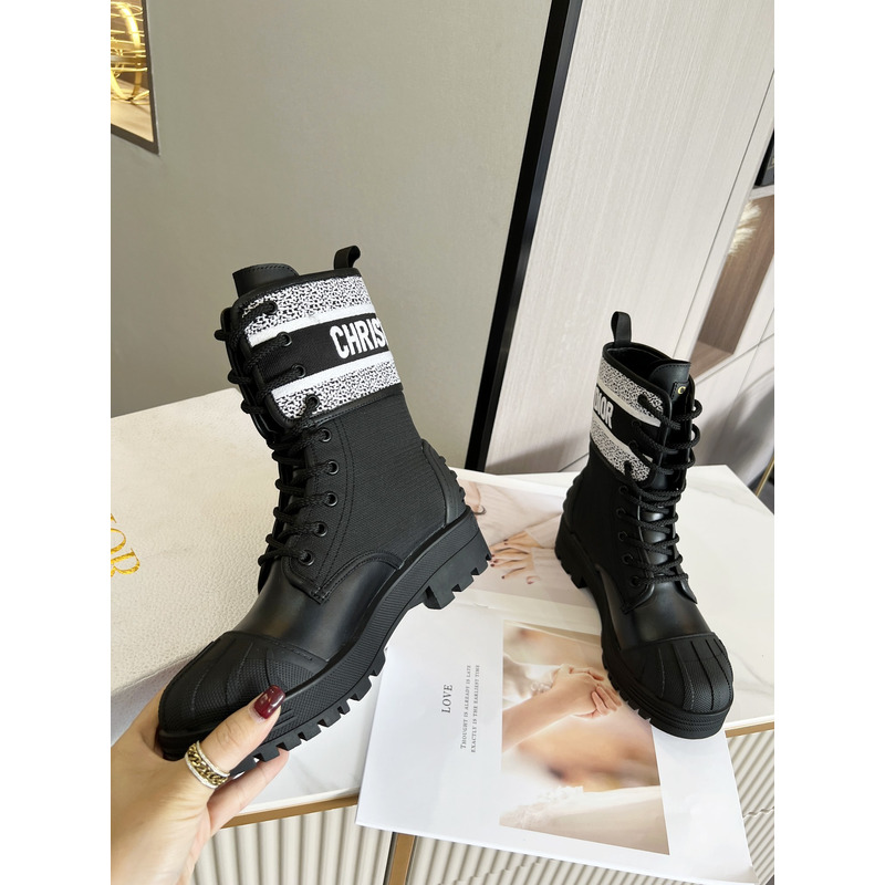 D*or d-major ankle boot black and white