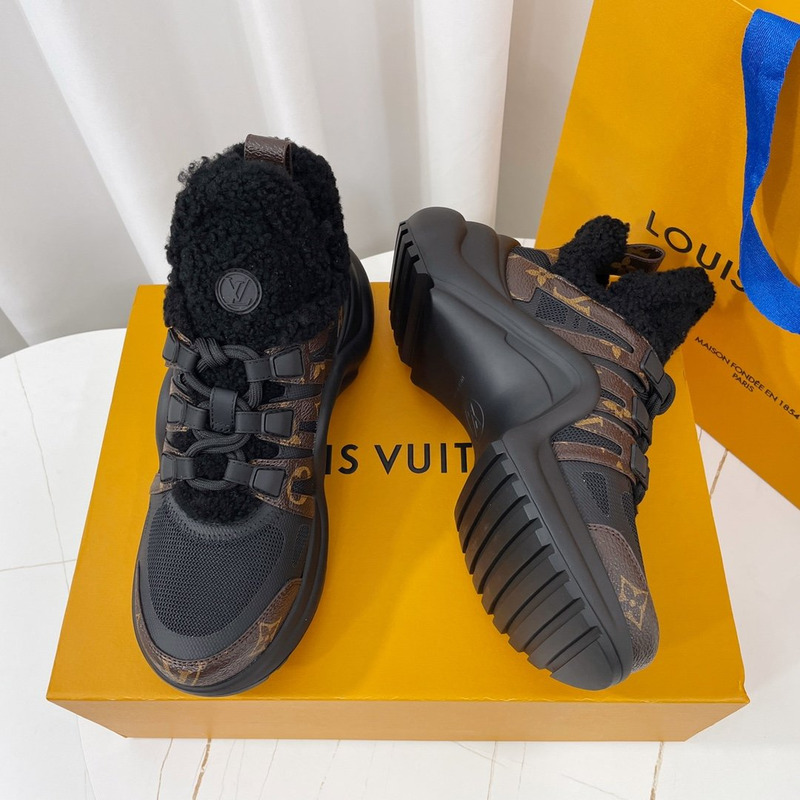 -l**is V*t*n archlight sneakers black