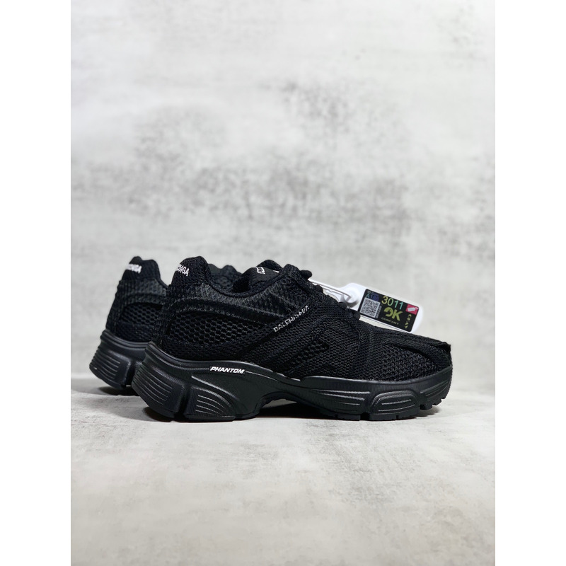 Ba*len*cia*ga phantom mesh-paneled sneakers black