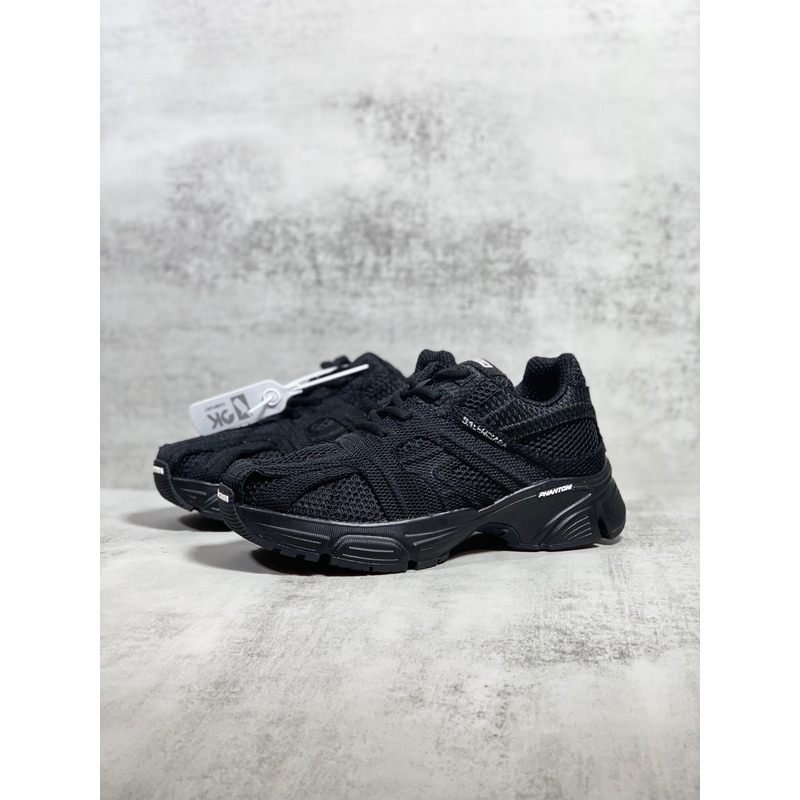 Ba*len*cia*ga phantom mesh-paneled sneakers black