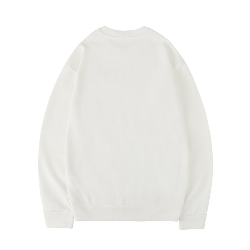 Pra*a wool and re-nylon sweater white