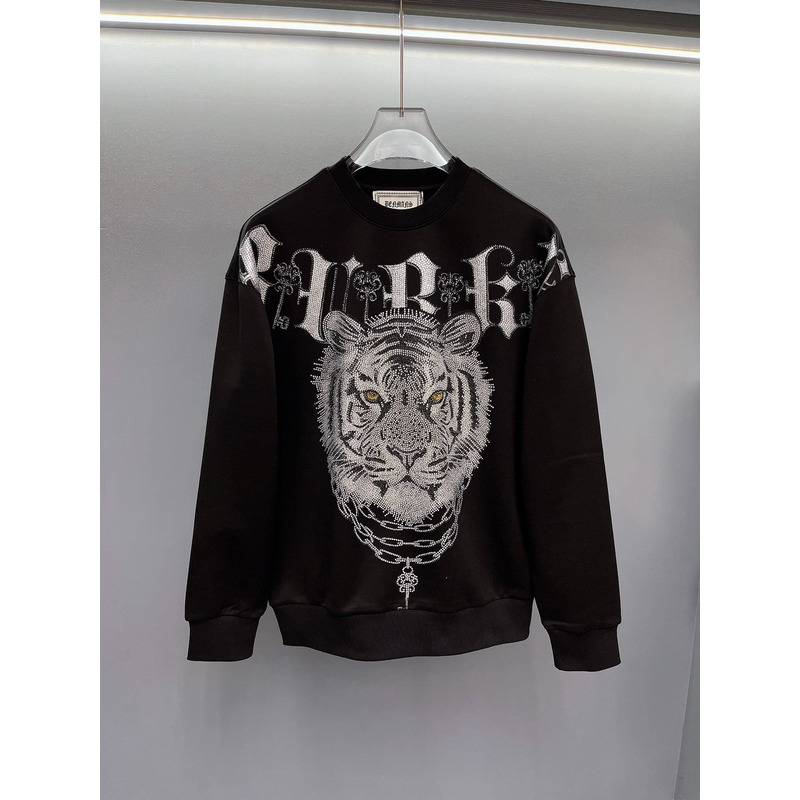 Edition Tiger Print Sweatshirt Black