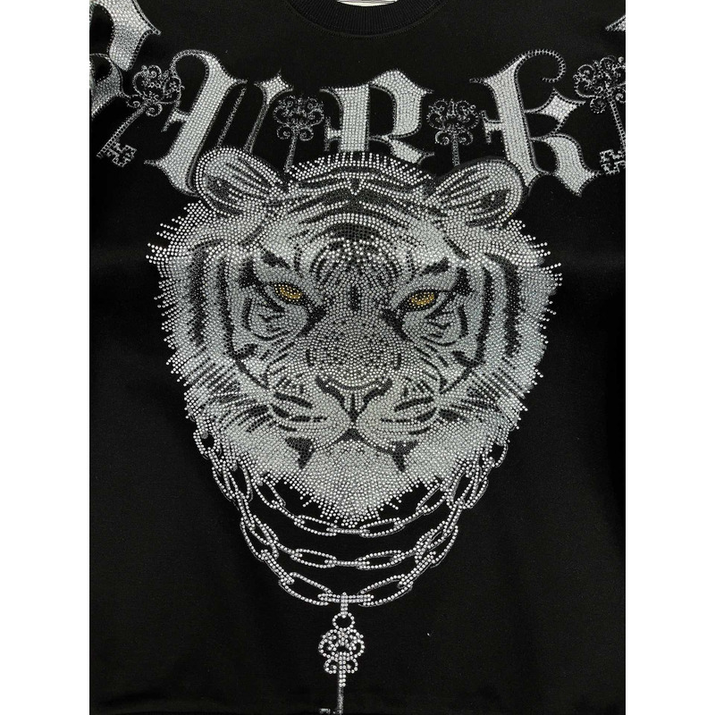 Edition Tiger Print Sweatshirt Black