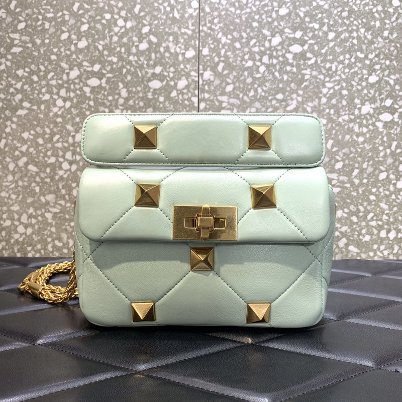 Valentino Garavani Roman Stud Bag Green