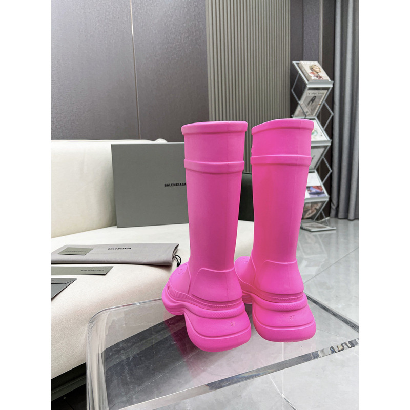 Ba*len*cia*ga x crocs rubber boot fuchsia