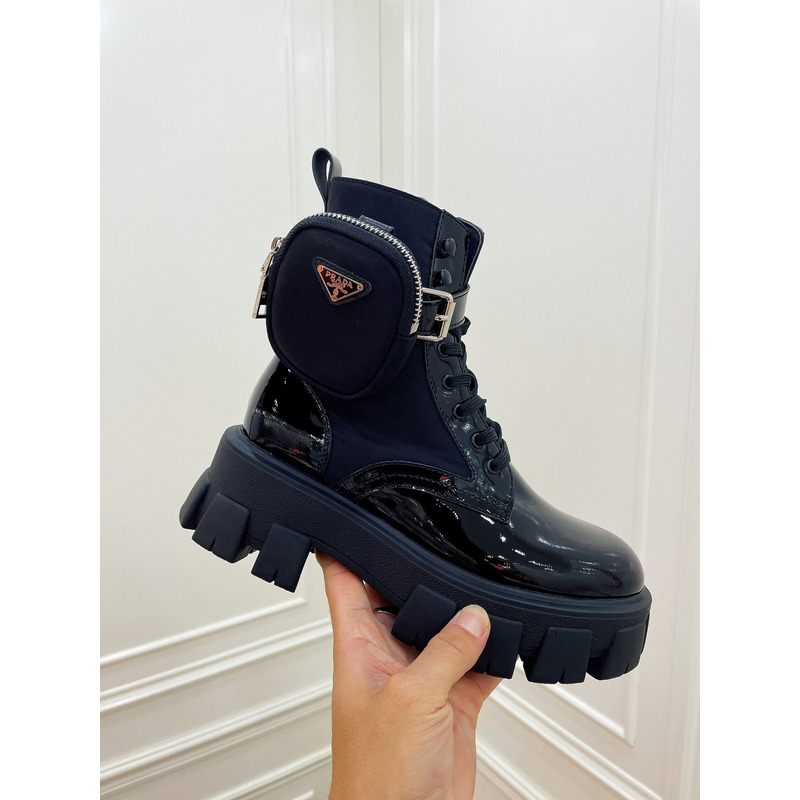 Pra*a monolith combat boots black