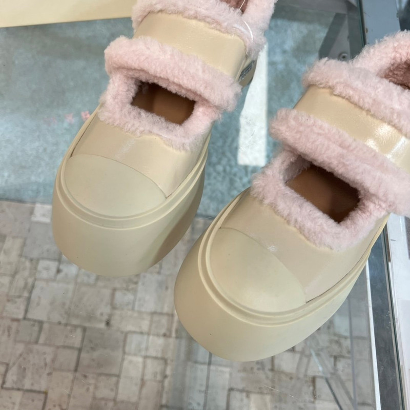 Marni Pablo Mary Jane Sneaker Pink Sand