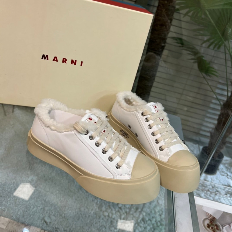 Marni Damen Sneakers White