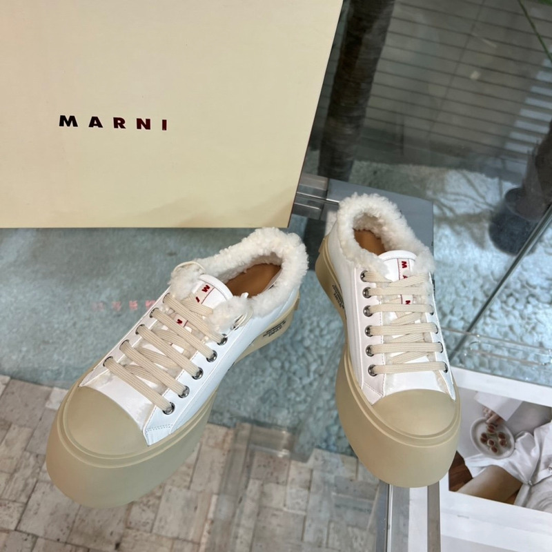 Marni Damen Sneakers White