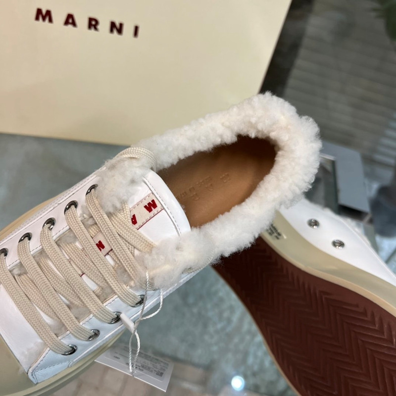 Marni Damen Sneakers White