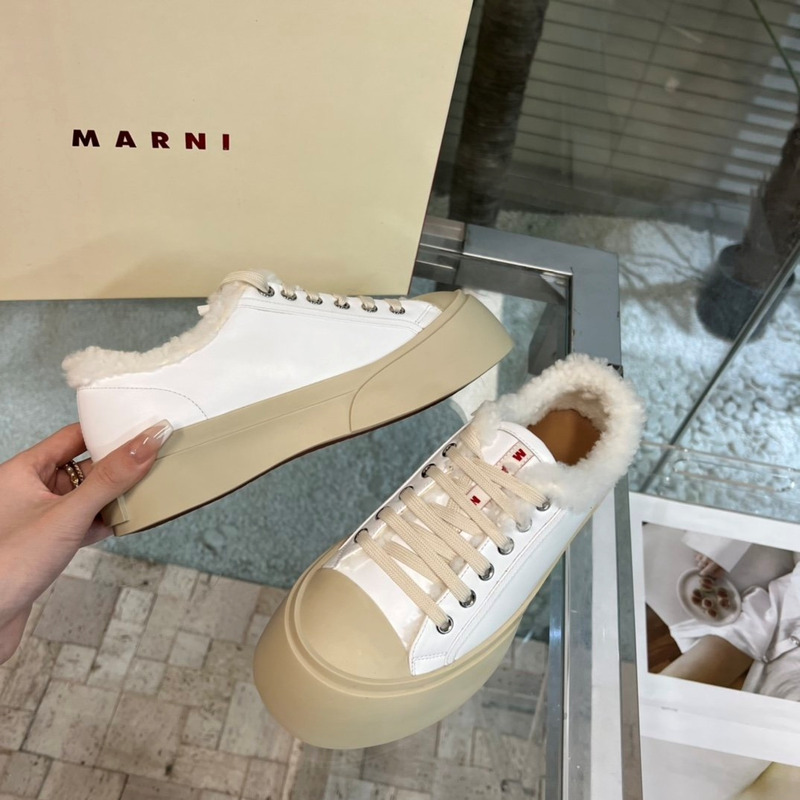 Marni Damen Sneakers White