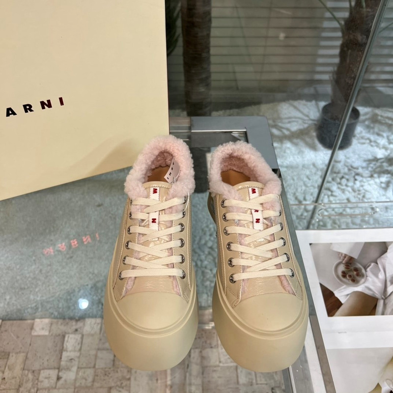 Marni Damen Sneakers Pink Sand