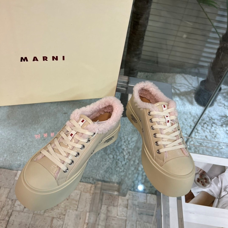 Marni Damen Sneakers Pink Sand