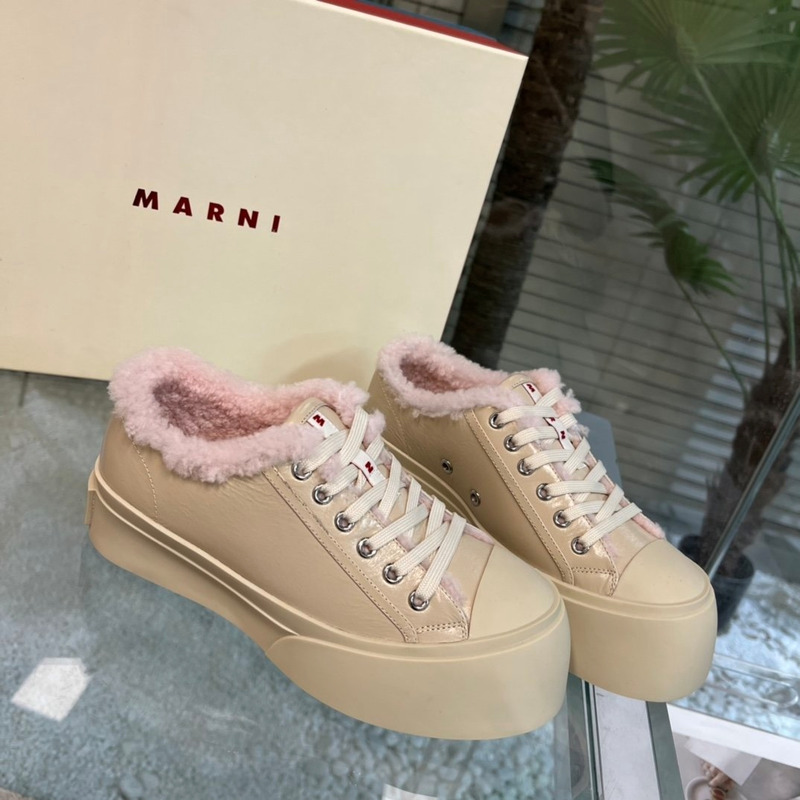 Marni Damen Sneakers Pink Sand