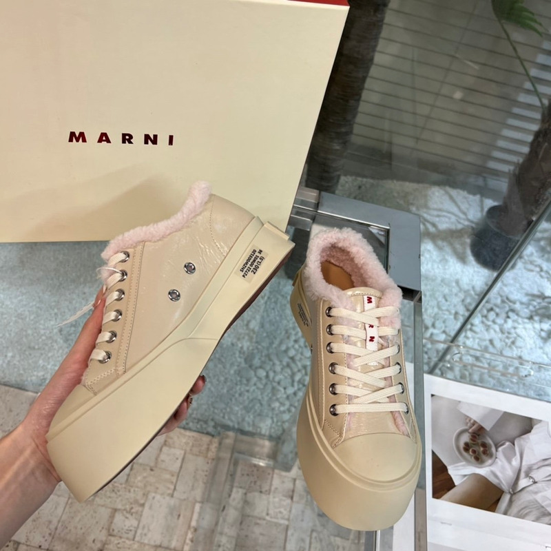 Marni Damen Sneakers Pink Sand