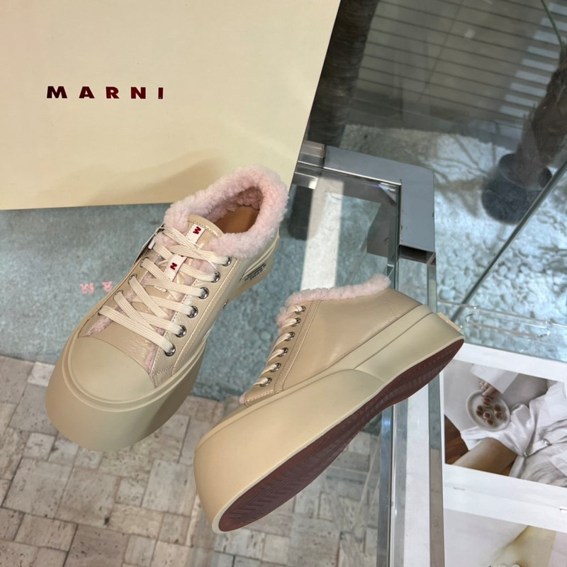 Marni Damen Sneakers Pink Sand