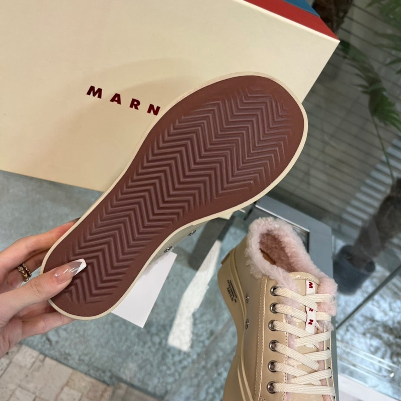 Marni Damen Sneakers Pink Sand