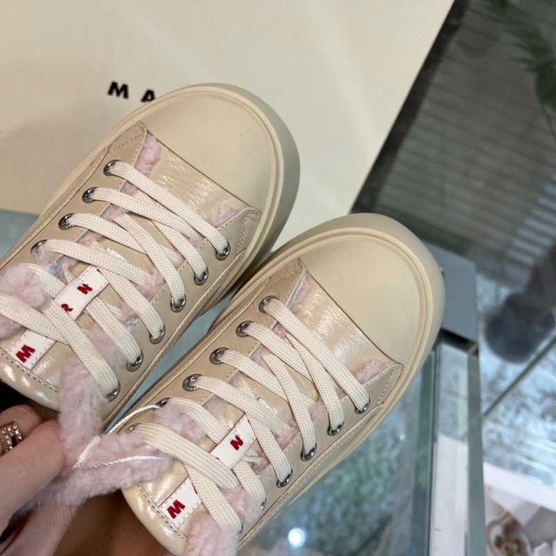 Marni Damen Sneakers Pink Sand